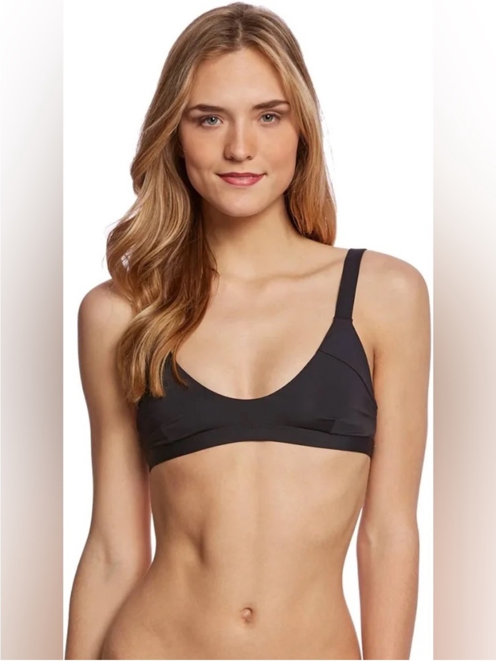 Tavik Black Coco Scoop Neck Bikini Top .
Size Small